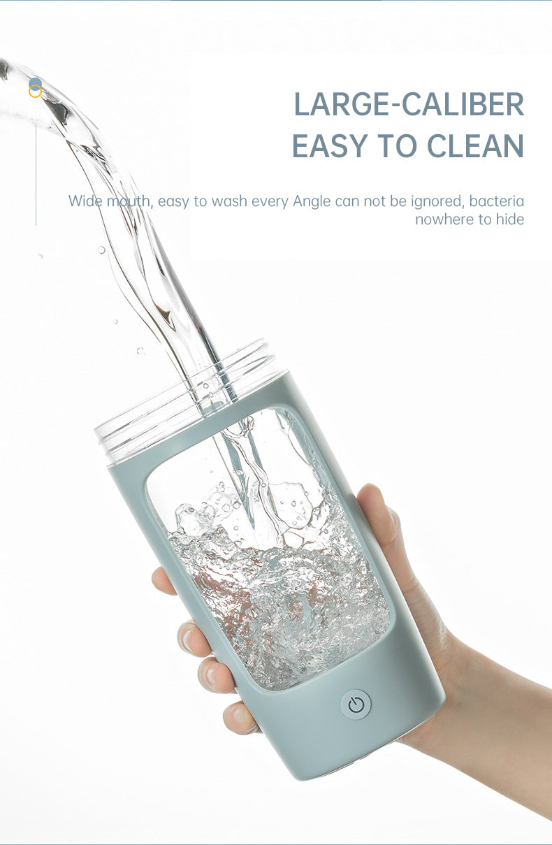 Portable Cup Blender – USB Rechargeable Smoothie & Fruit Mixer Bottle for Gym & Sport