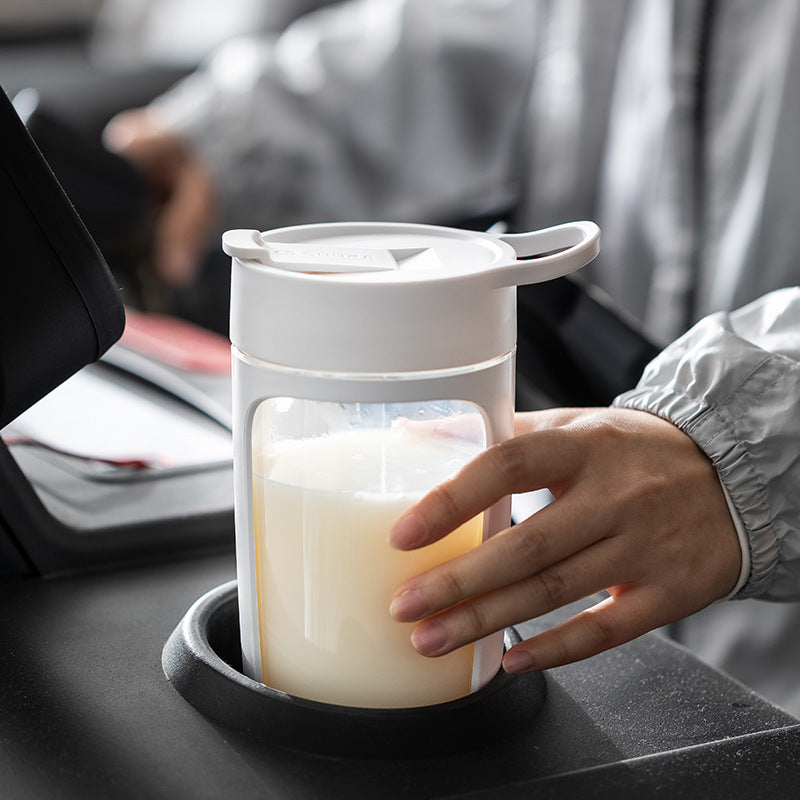 Portable Cup Blender – USB Rechargeable Smoothie & Fruit Mixer Bottle for Gym & Sport