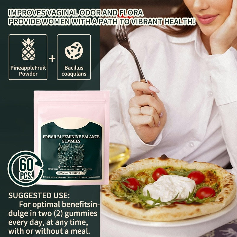 Premium Feminine Balance Gummies – Women’s Balance & Wellness Support