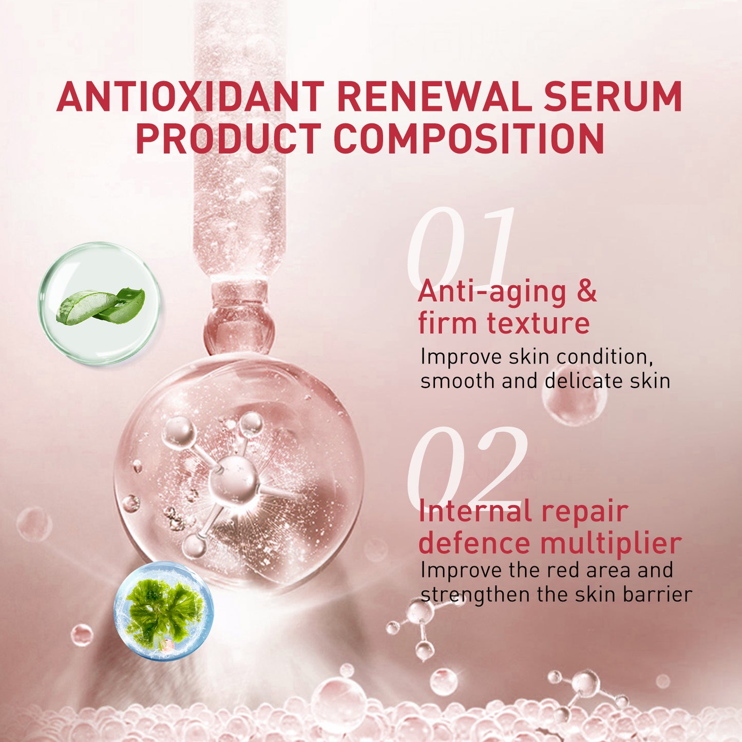Antioxidant Renewal Serum – Moisturizing, Firming & Line-Reducing Care