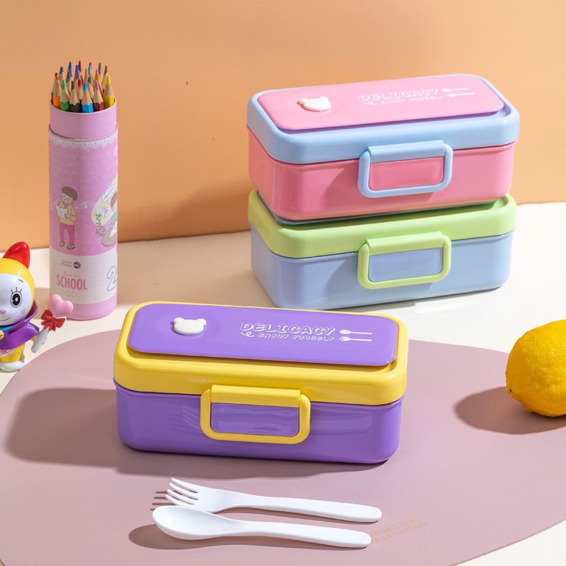 Cartoon Cute Fashion Microwaveable Portable Lunch Box