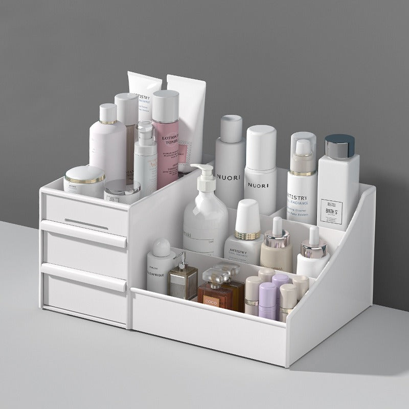 Drawer Style Cosmetic Storage Box – Tabletop Skincare & Jewellery Organiser