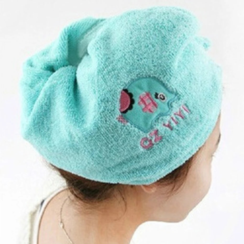 Eco-Friendly Women’s Hair Towel Cap – Quick-Drying Microfiber Drying Cap