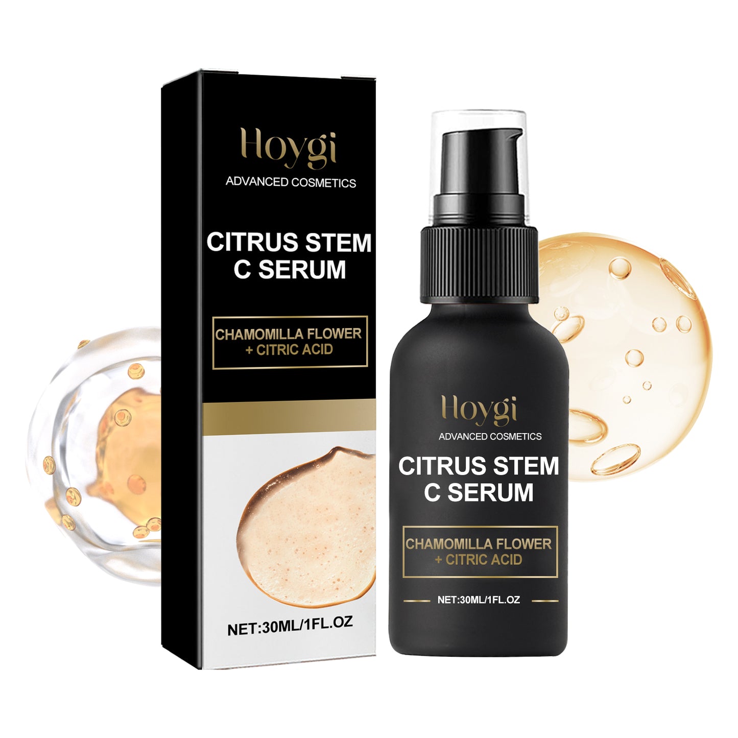 Citrus Stem C Serum – Reduce Wrinkles, Improve Skin Elasticity & Firming Anti-Aging Serum