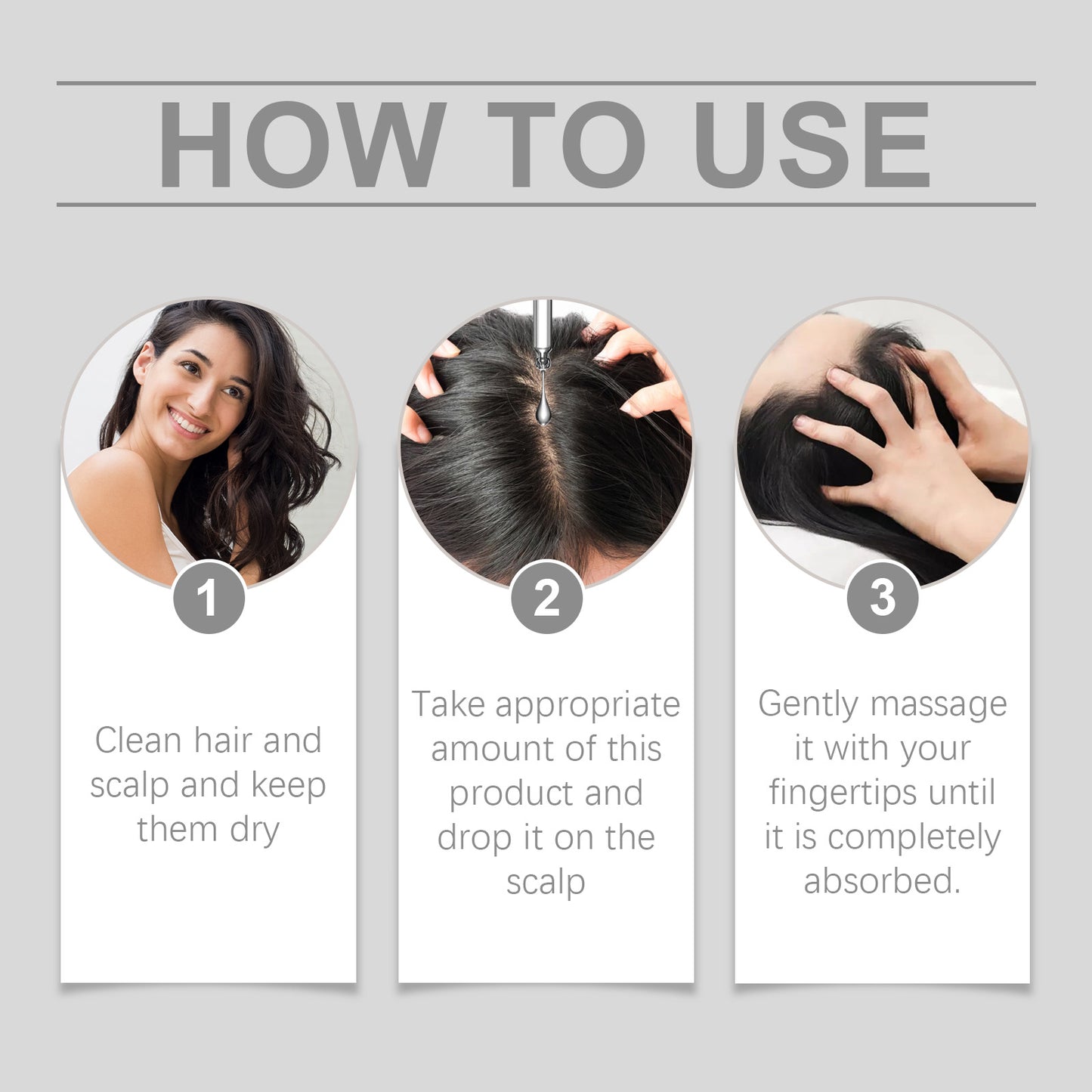 Hair Care Serum – Strengthens Hair & Nourishes Scalp with Daily Massage Treatment