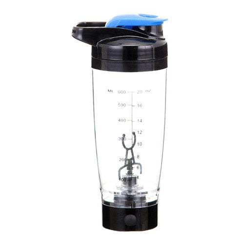 600ml Electric Protein Shaker Blender – Smart Water Bottle Mixer
