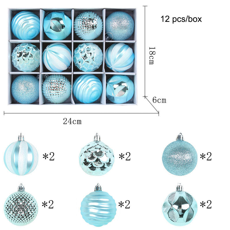 Colorful Christmas Ball Pendants - Tree Ornaments & Gift Decorations