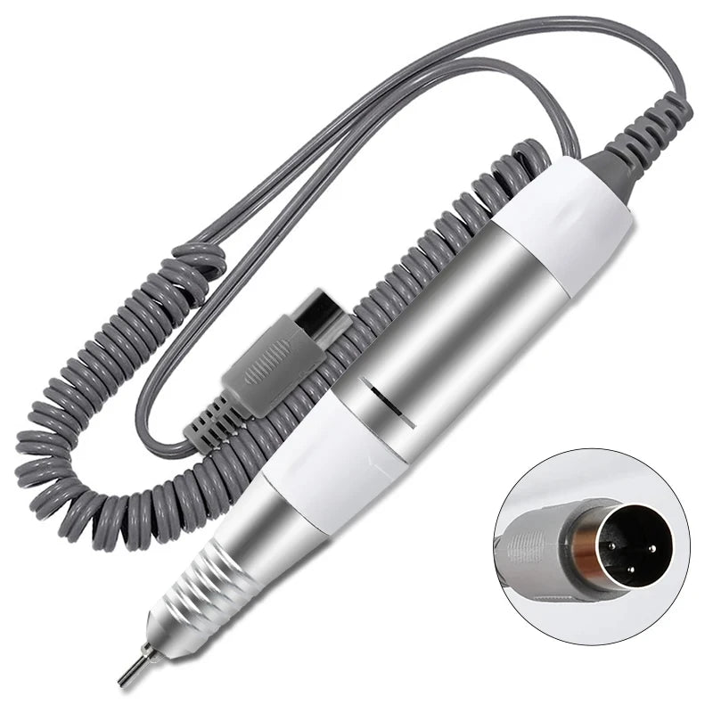 Electric Nail Drill Handpiece – File, Polish & Grinding Tool for Nail Art