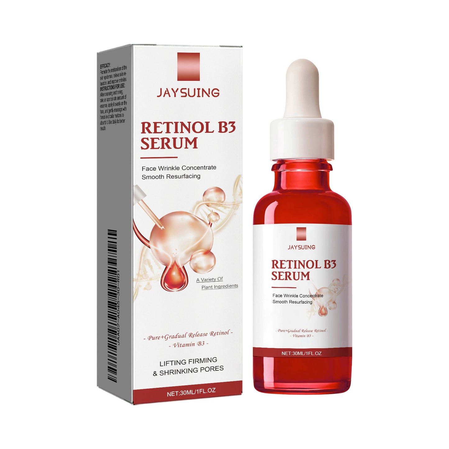 Retinol face essence serum – hydrating, firming, anti-wrinkle skincare for youthful skin