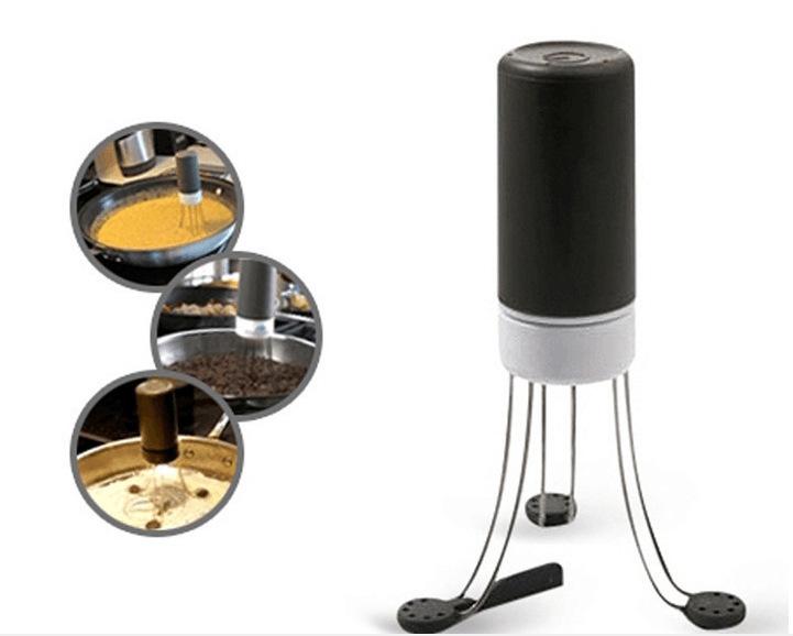 Automatic stir crazy stick blender mixer hands-free kitchen utensil for soups, sauces and stews