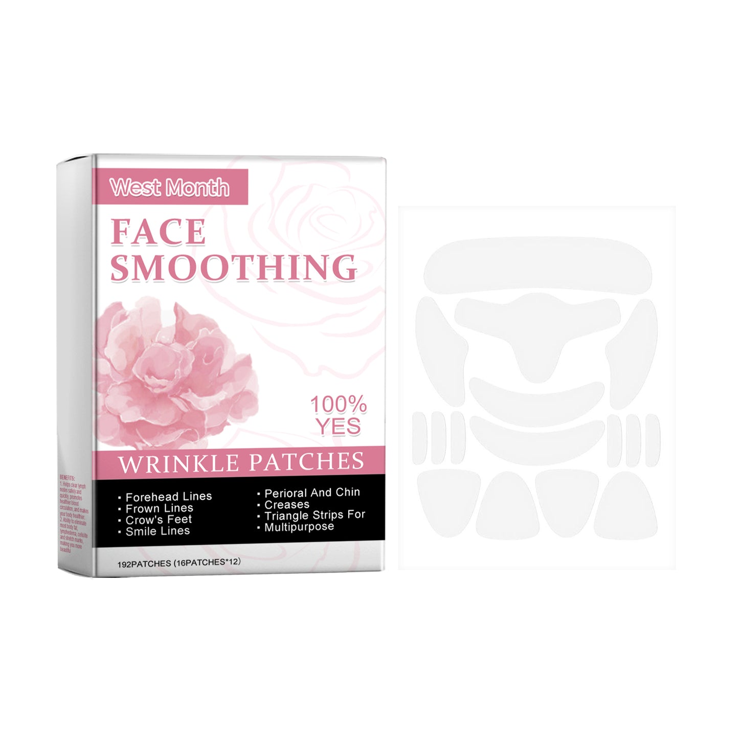 West&Month Facial Care Patch – firming and lifting patch to nourish skin and support face lift care