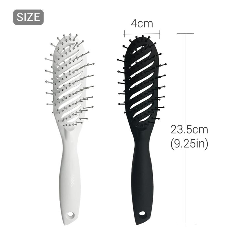 1PC Hair Brush – Scalp Massage Handle Comb for Detangling & Hairdressing Styling