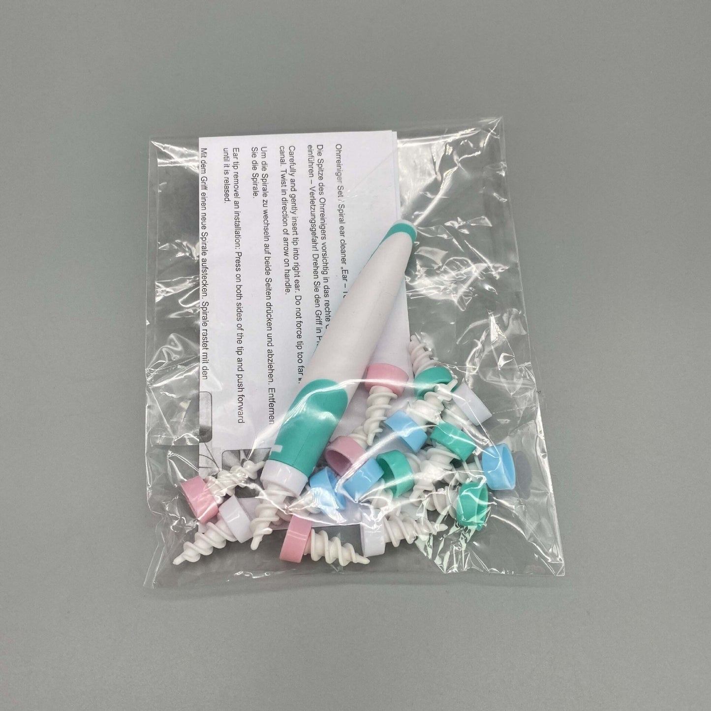 New Ear Wax Removal Tool – 16 Tips Spiral Smart Ear Care Cleaner & Earpick Curette