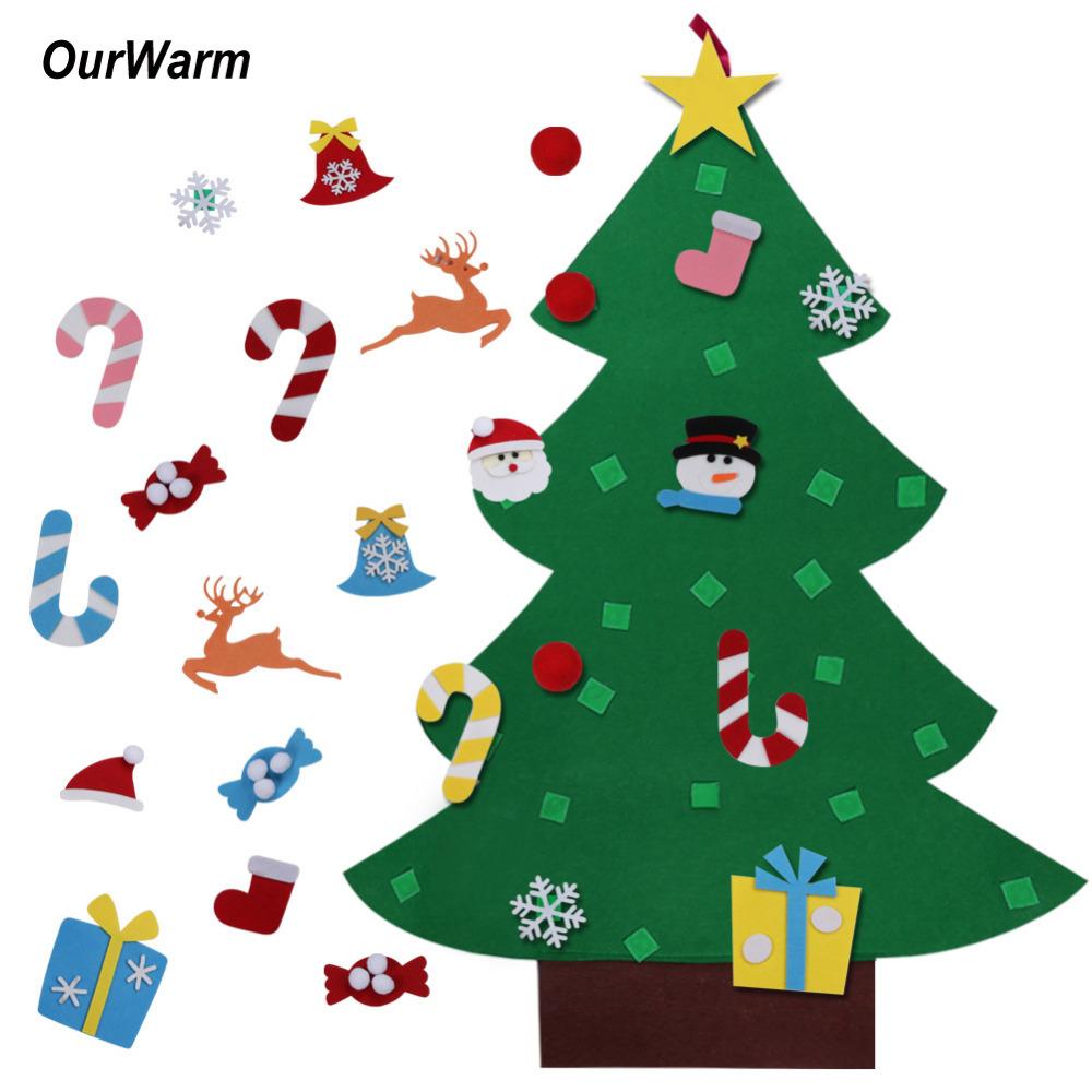 DIY Felt Christmas Tree - Children’s Gifts & Wall Decoration