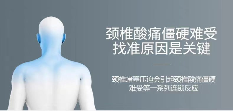 Bed Side Sleeping Pillow Neck Pain Relief Ergonomic Cervical Memory Foam