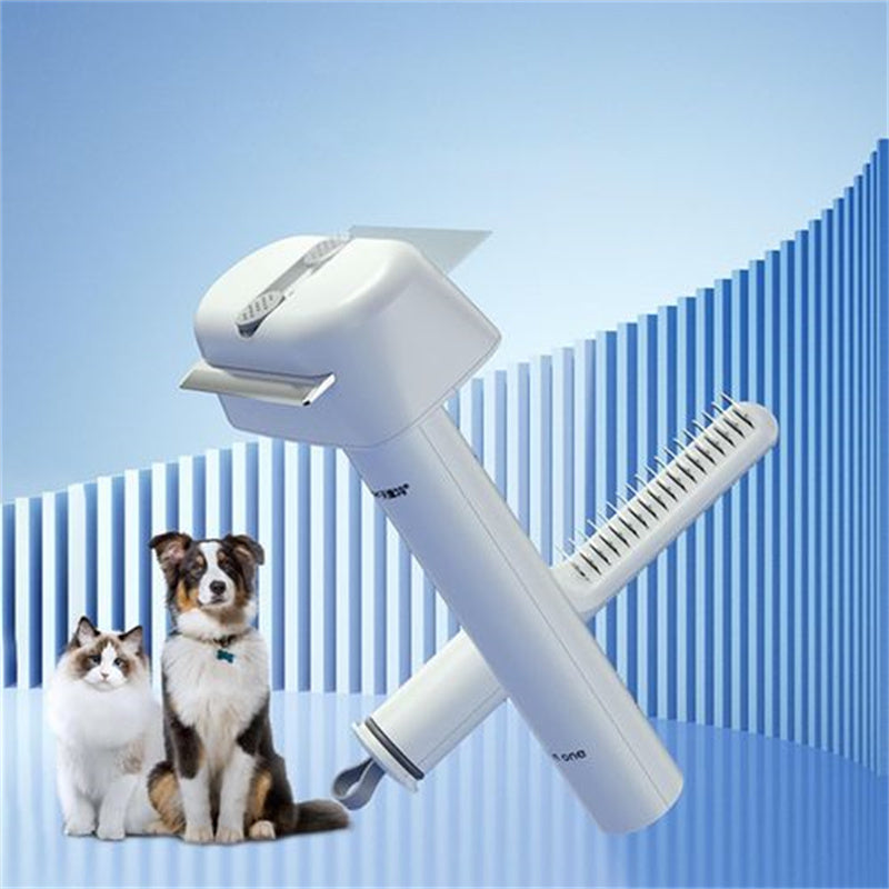 3-in-1 Pet Hair Comb – Unknotting & Grooming Device for Cats and Dogs