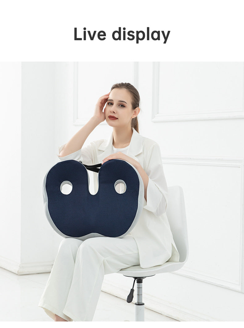 High Quality Office Chair Memory Foam Orthopedic Coccyx Seat Cushion