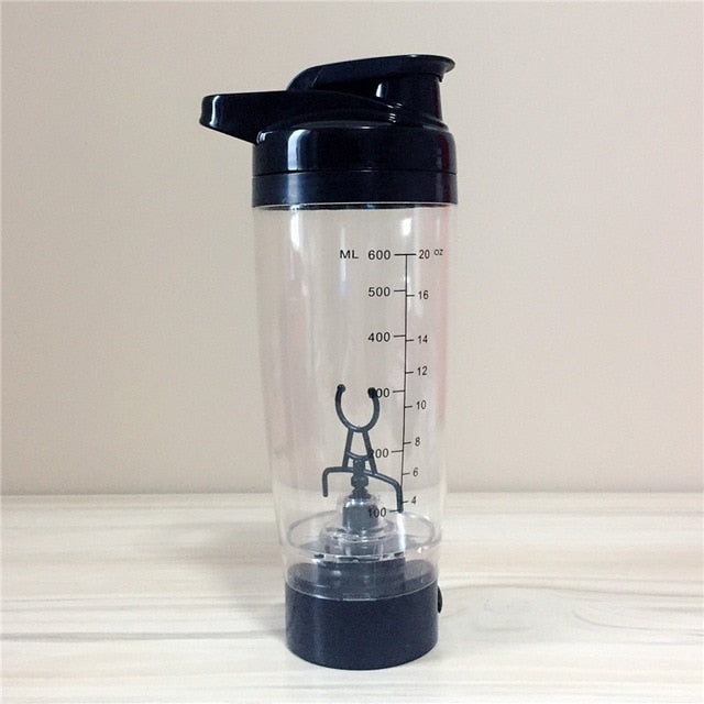 600ml Electric Protein Shaker Blender – Smart Water Bottle Mixer