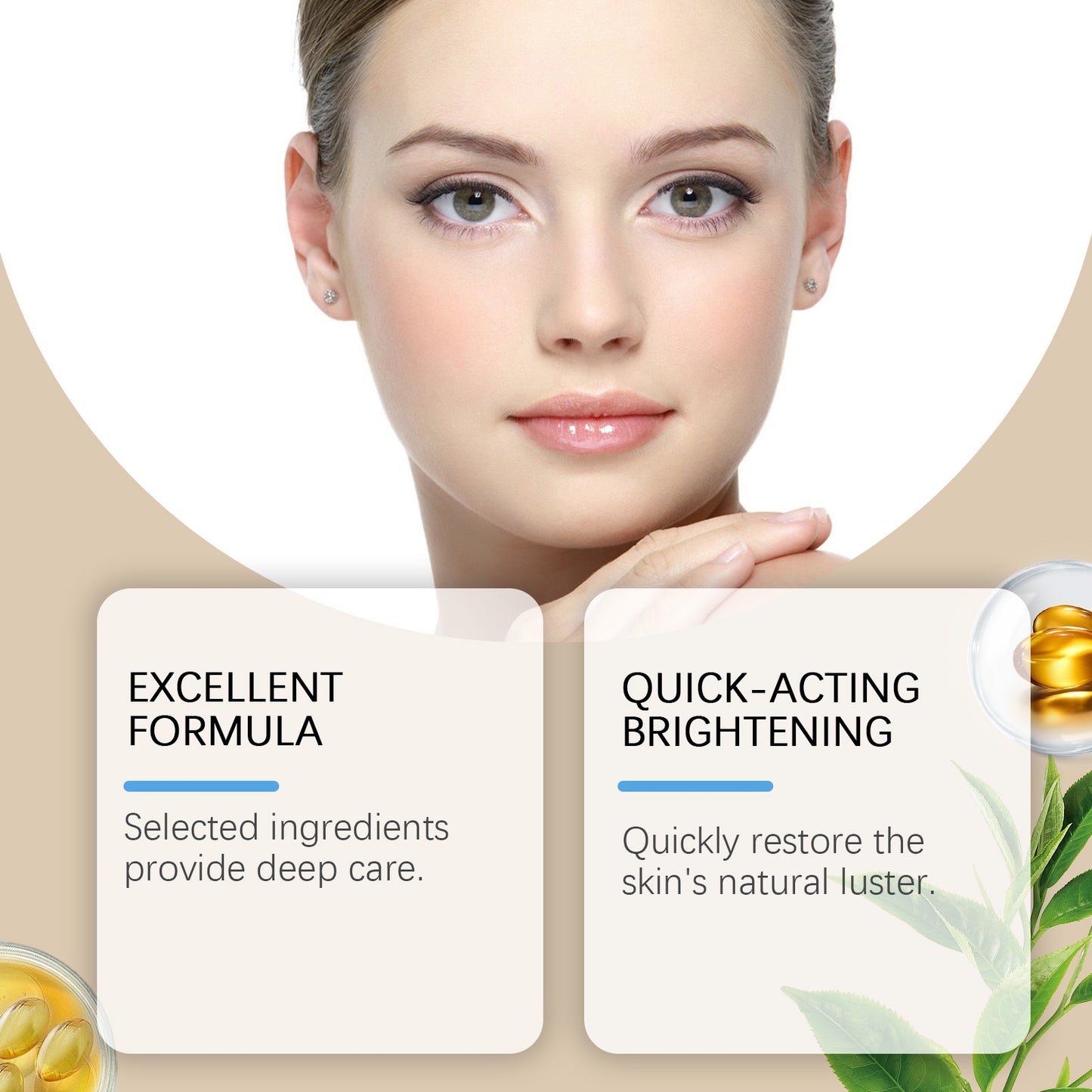 Tinh chất dưỡng mặt West&amp;Month Firming Serum, dưỡng ẩm, làm săn chắc và làm mờ nếp nhăn.