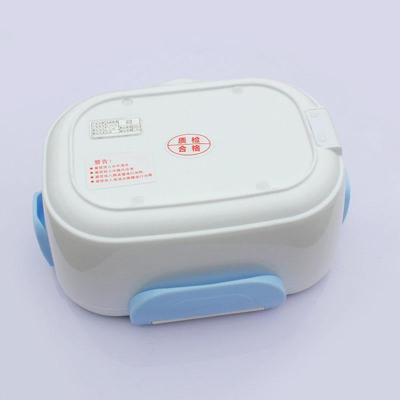220V/110V Portable Electric Heating Lunch Box – Food-Grade Container with 4 Buckles Dinnerware Set