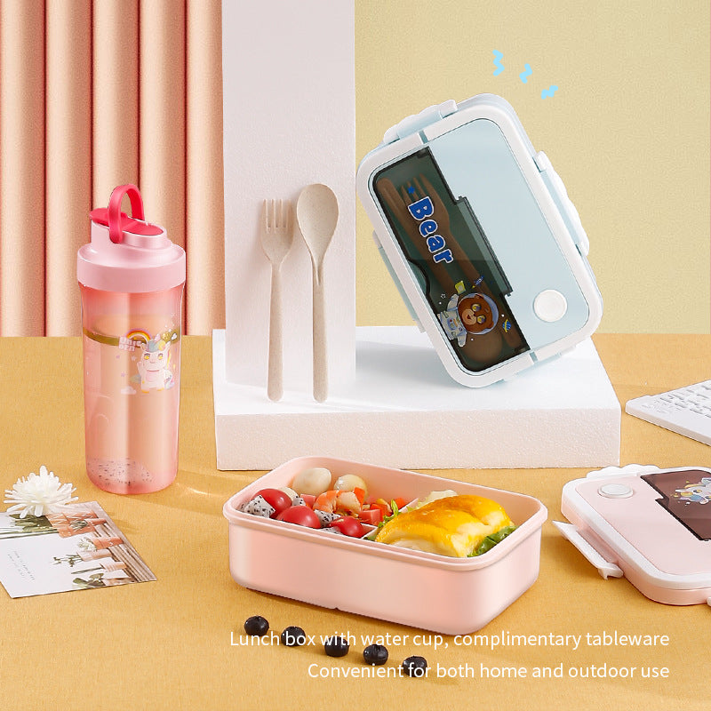 Cartoon Fashion Leak-Proof Sealed Microwaveable Lunch Box