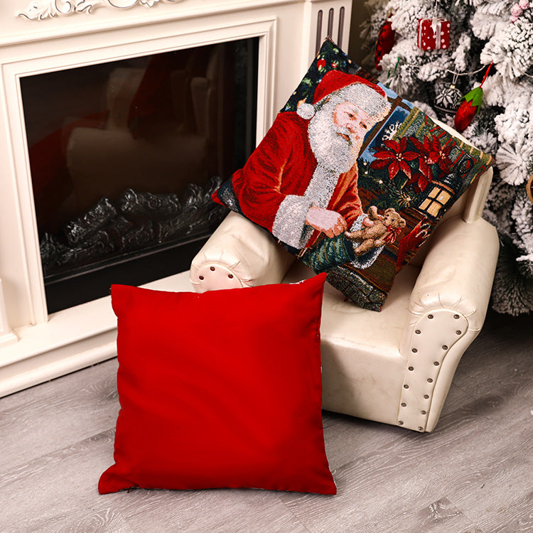 European & American Style Christmas Pillow Covers - Home & Window Decorations