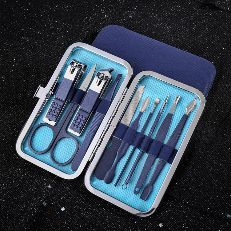 Scissors Nail Clippers Set – Dead Skin Pliers, Nail Cutting Pliers, Pedicure Knife & Manicure Tools