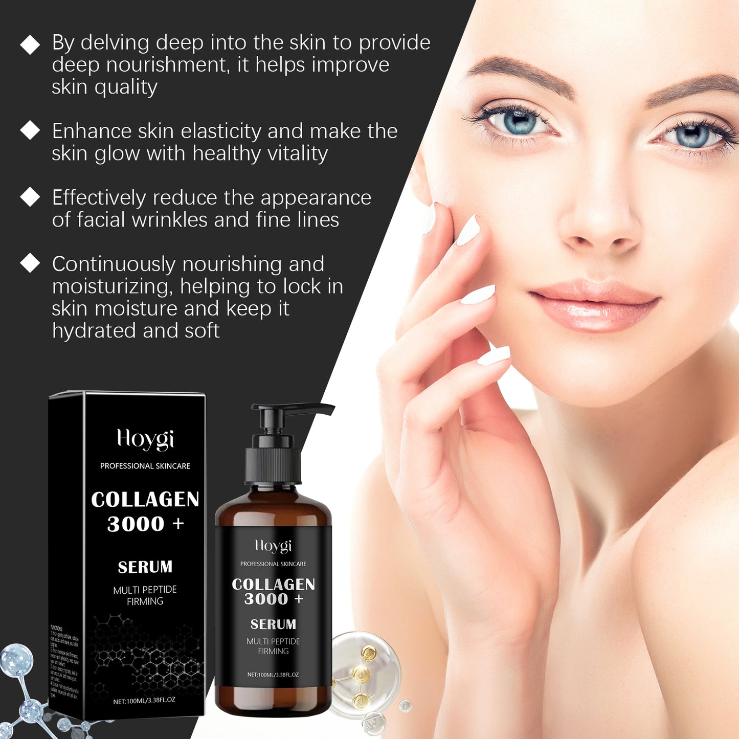 Hyaluronic Acid Face Serum – Hydrates & Moisturizes Skin