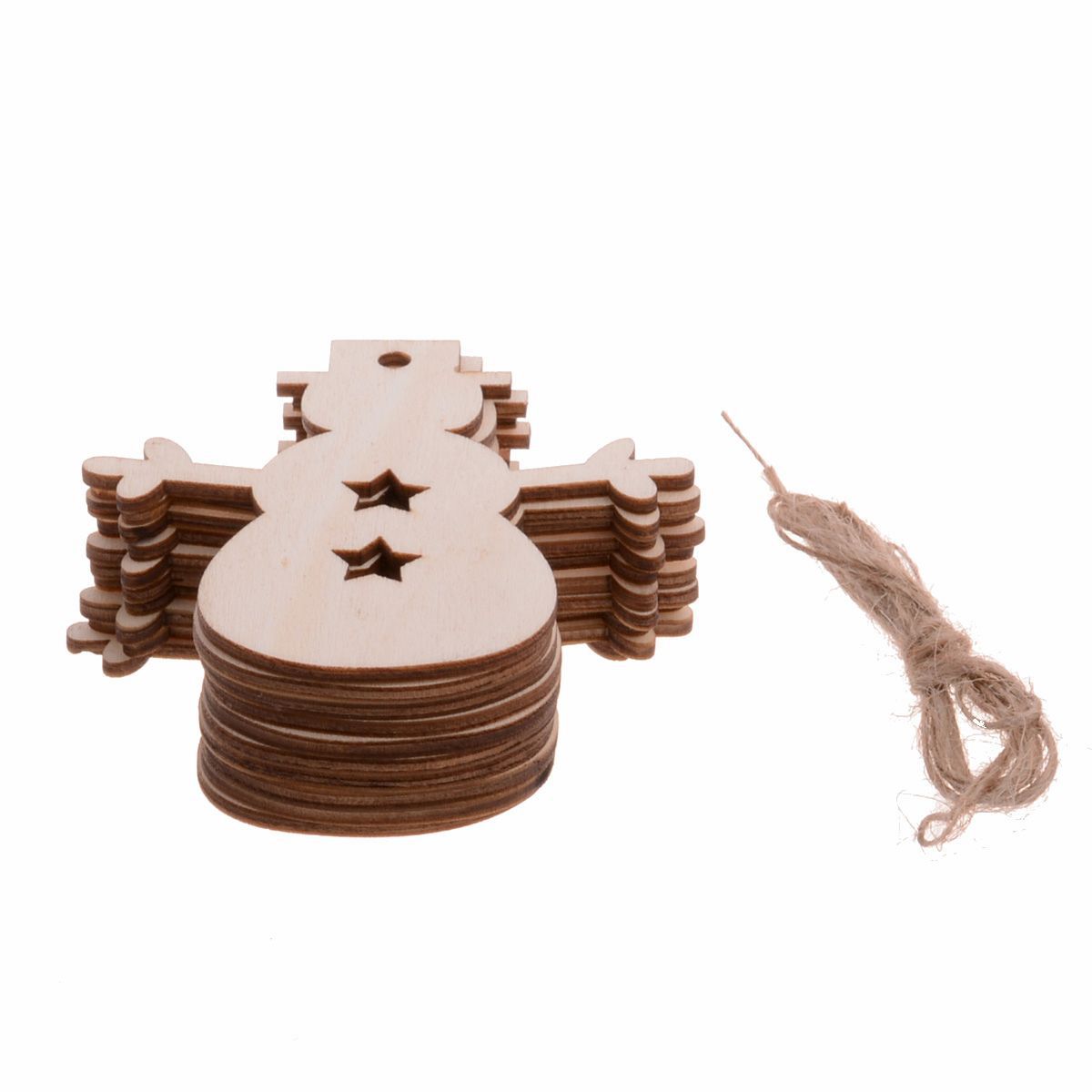 Wooden Christmas Pendant Ornaments - Festive Tree Decorations & Gifts