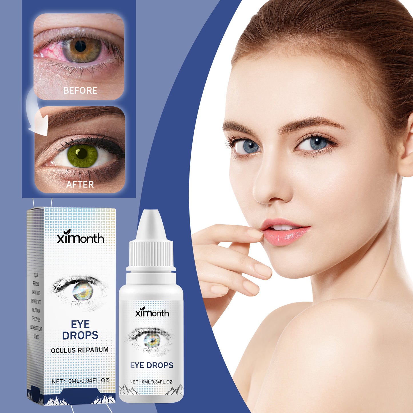 Eye Drops – Moisturizing Relief for Dryness, Soothing & Eye Health Care Solution