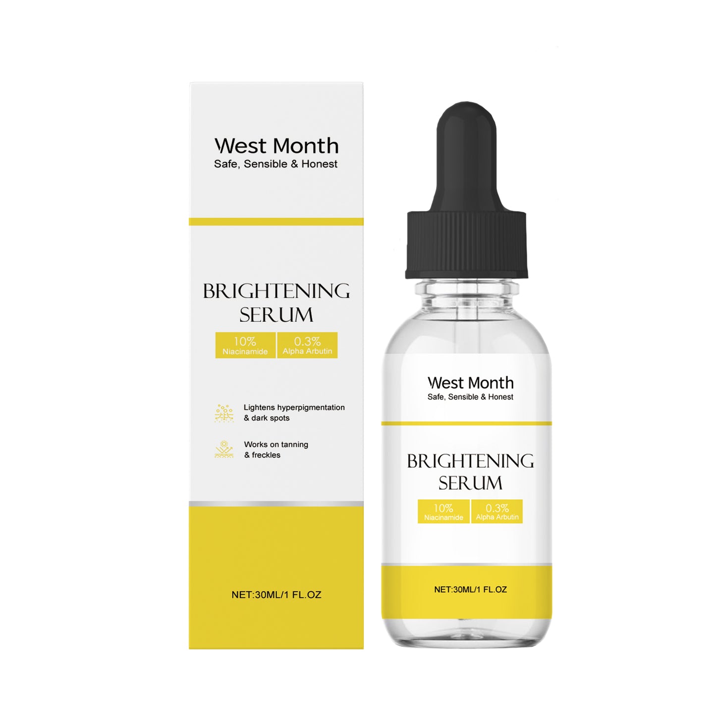 Brightening Serum – Facial Blemish Calming, Hydrating, Firming & Brightening