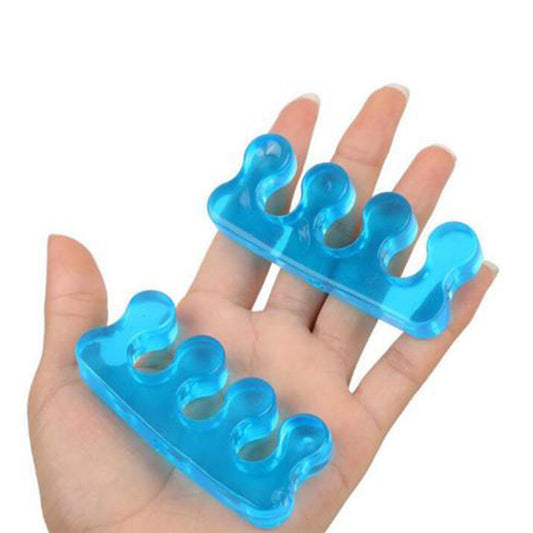 1 Pair (2 Pcs) Silicone Bunion Corrector – Toe Separator Pedicure Tool