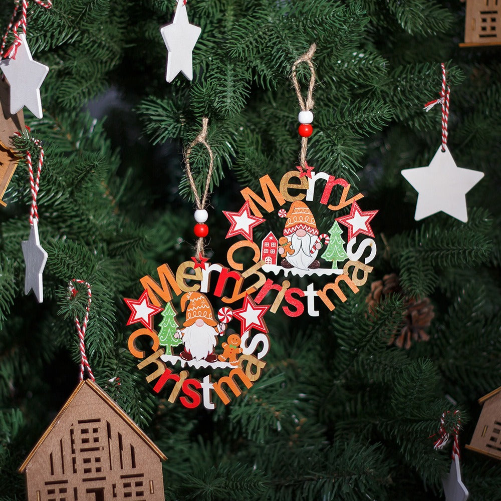 Gingerbread Figurines & Hollowed-Out Santa Ornaments - Christmas Tree Decorations & Gifts