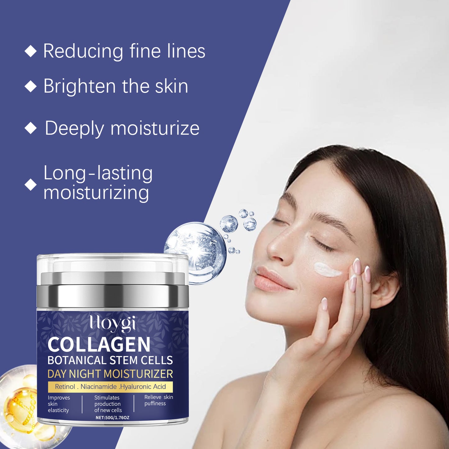 Hoygi Retinol Facial Moisturizer – Collagen Essence & Skin Care Cream