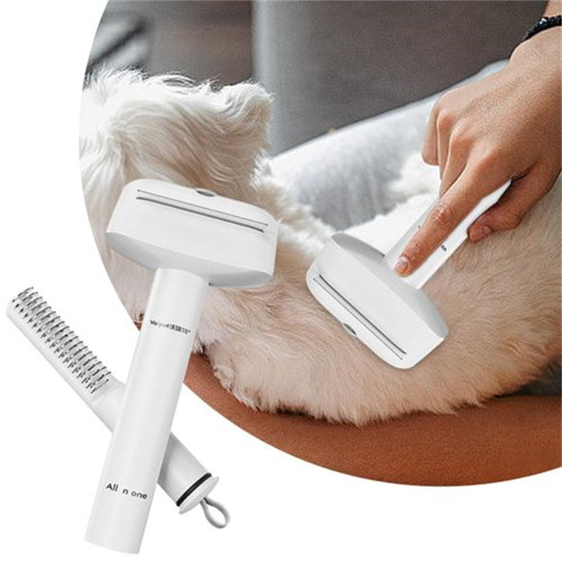 3-in-1 Pet Hair Comb – Unknotting & Grooming Device for Cats and Dogs