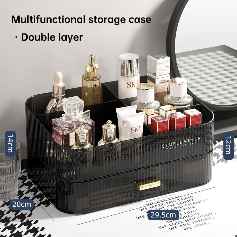 Makeup Storage Organizer – Acrylic Desktop Cosmetic Box