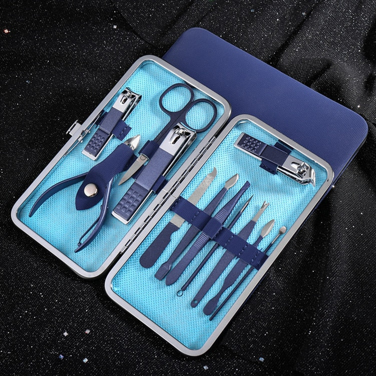 Scissors Nail Clippers Set – Dead Skin Pliers, Nail Cutting Pliers, Pedicure Knife & Manicure Tools