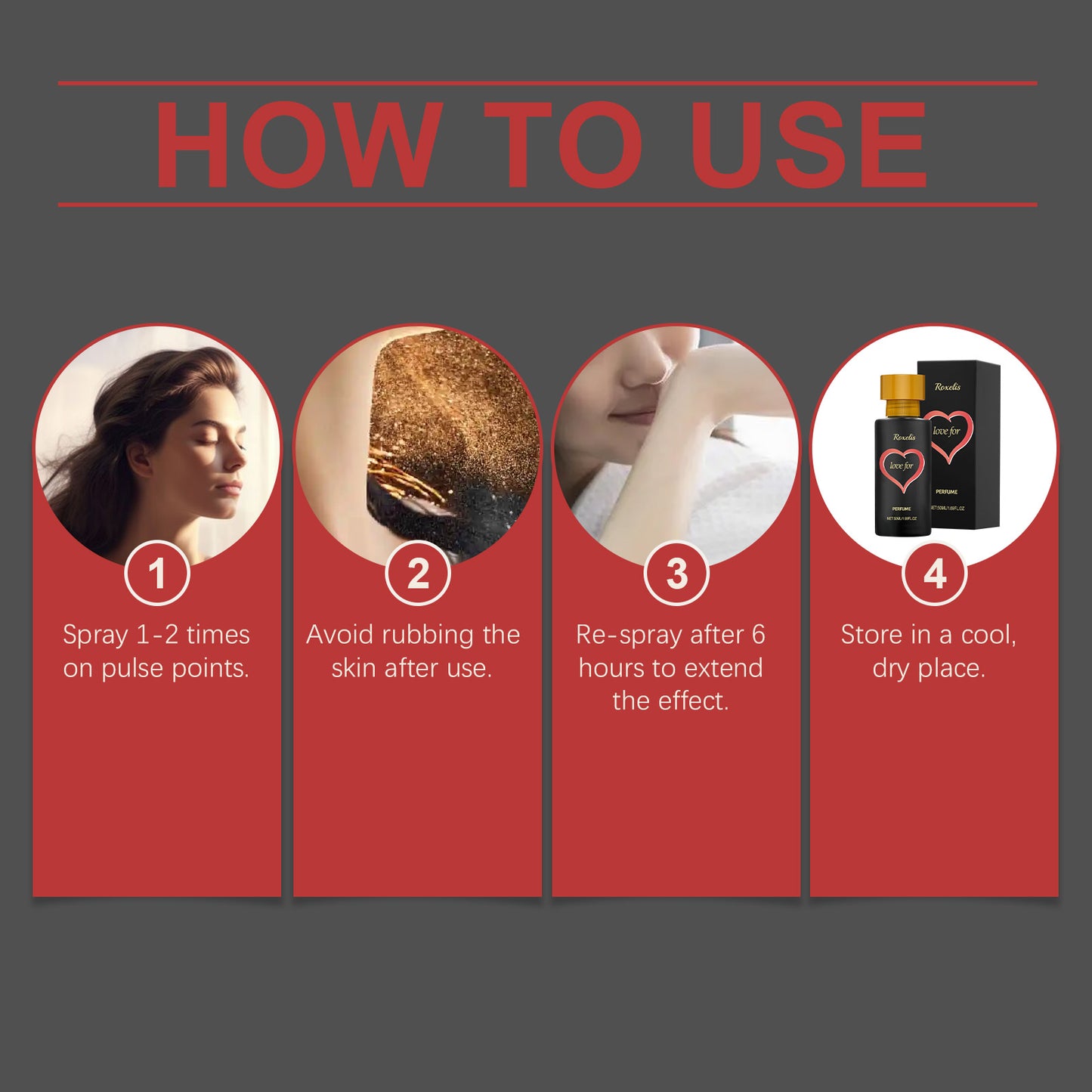 Roxelis Sandalwood Cologne – Romantic Couple Perfume & Fresh Fragrance