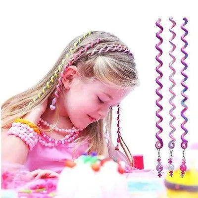 3Pcs/Set Girl Mom Hair Curler & Braid Styling Tools – Hair Rollers & Princess Hair Accessories