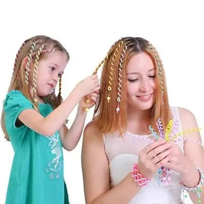 3pcs hair curler and braid styling tools set for women and girls princess hair accessories
