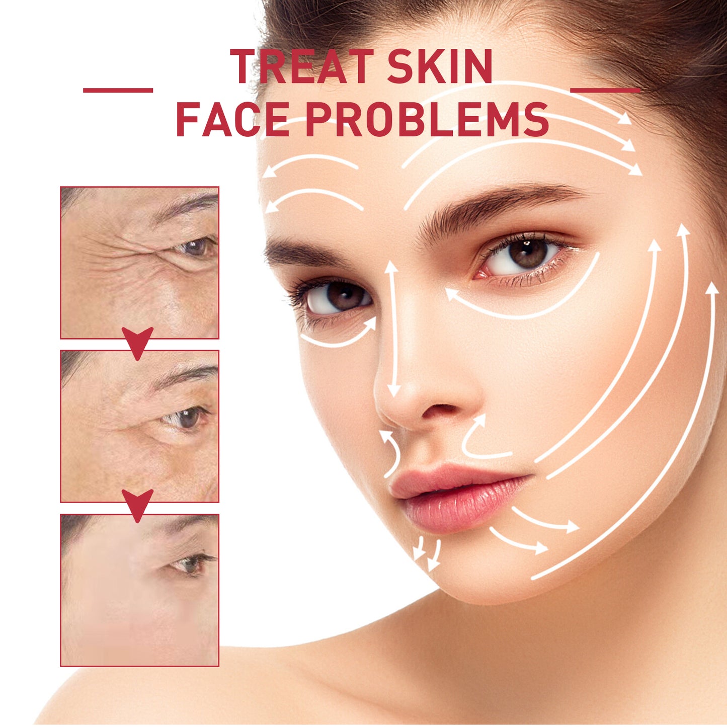 Huyết thanh tái tạo chống oxy hóa, làm săn chắc da mặt, làm mờ nếp nhăn, dưỡng ẩm và ngăn ngừa lão hóa.