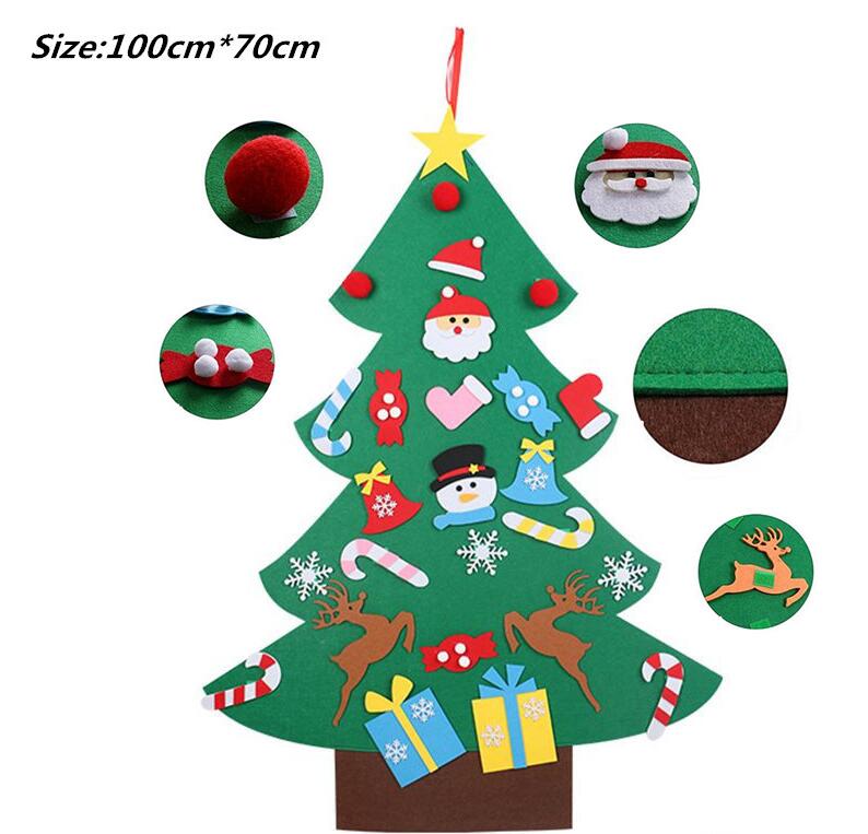 DIY Felt Christmas Tree - Children’s Gifts & Wall Decoration