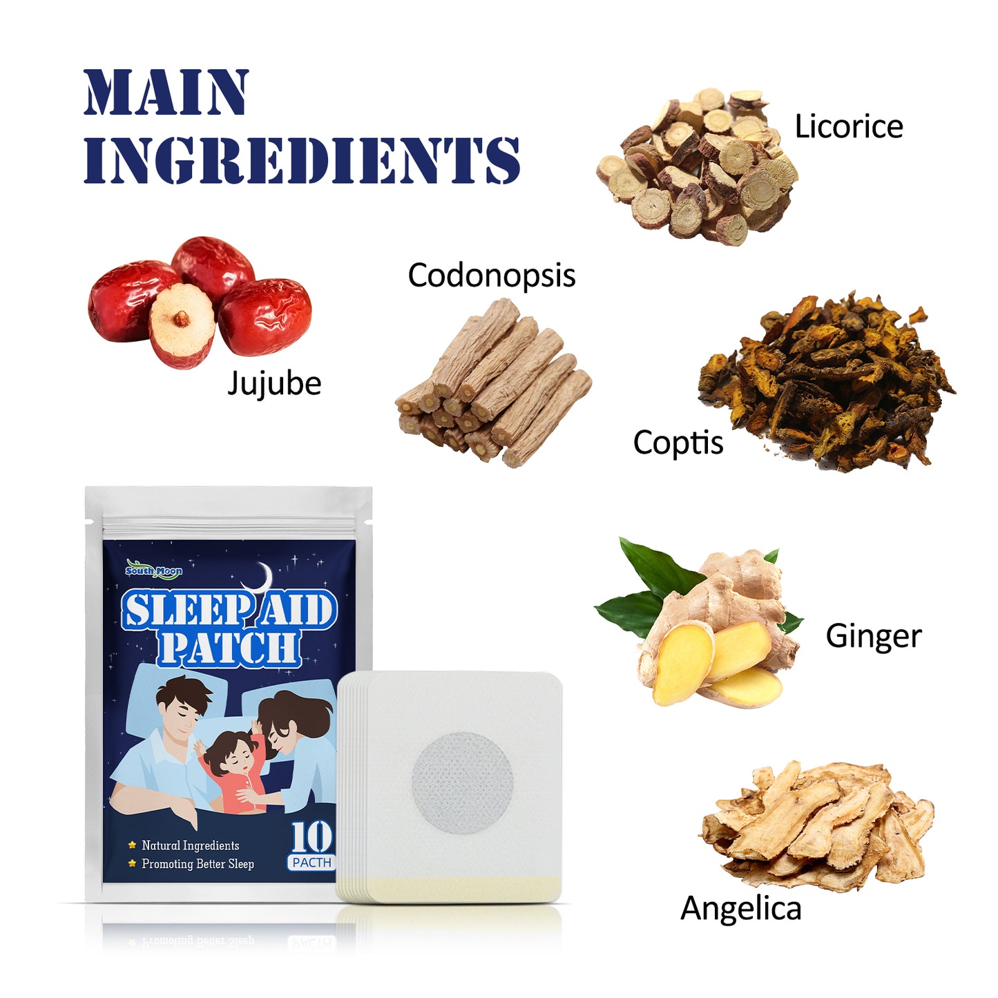 Sleep Aid Patch – Body Relief, Improve Sleep & Acupoint Health Care