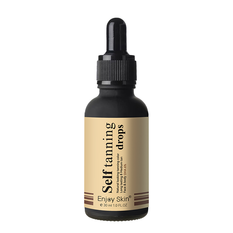 Enjoy Skin Organic Self-Tanning Serum – Sunless Tanner Solution & Drops