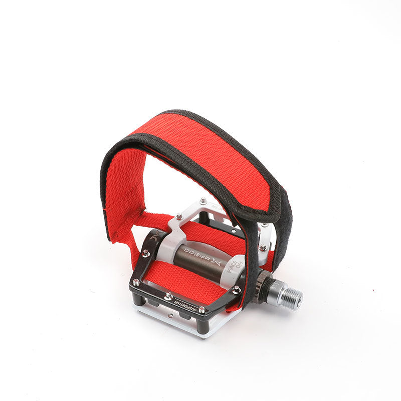 Dead Flying Bicycle Pedal Toe Strap Dog Mouth Design