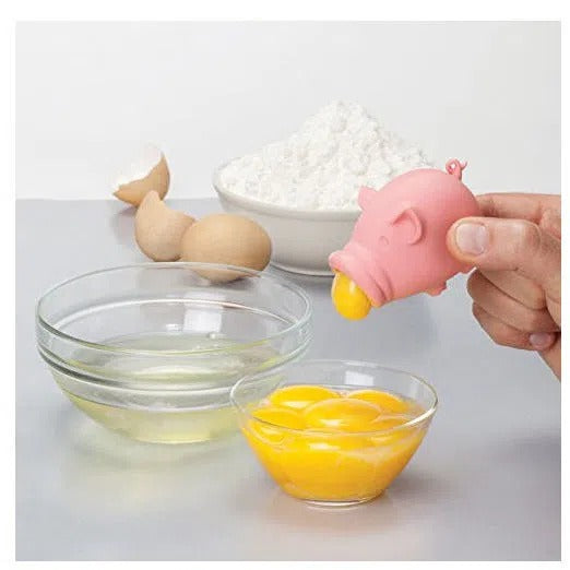 Creative Pig Egg White Separator – Cute Silicone Egg Yolk Kitchen Gadget