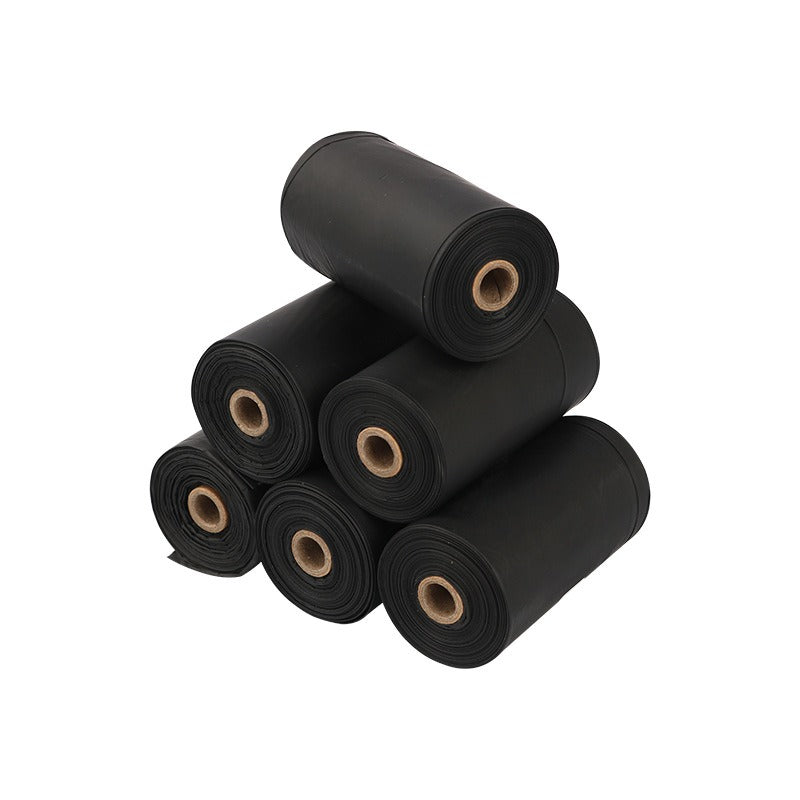 Corn Starch Biodegradable Pet Garbage Bags – Black Unprinted Dog Fecal Bags