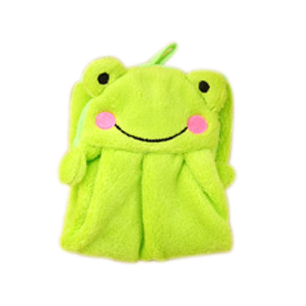 Eco-Friendly Cartoon Animal Towel – Soft Coral Velvet Candy Colours