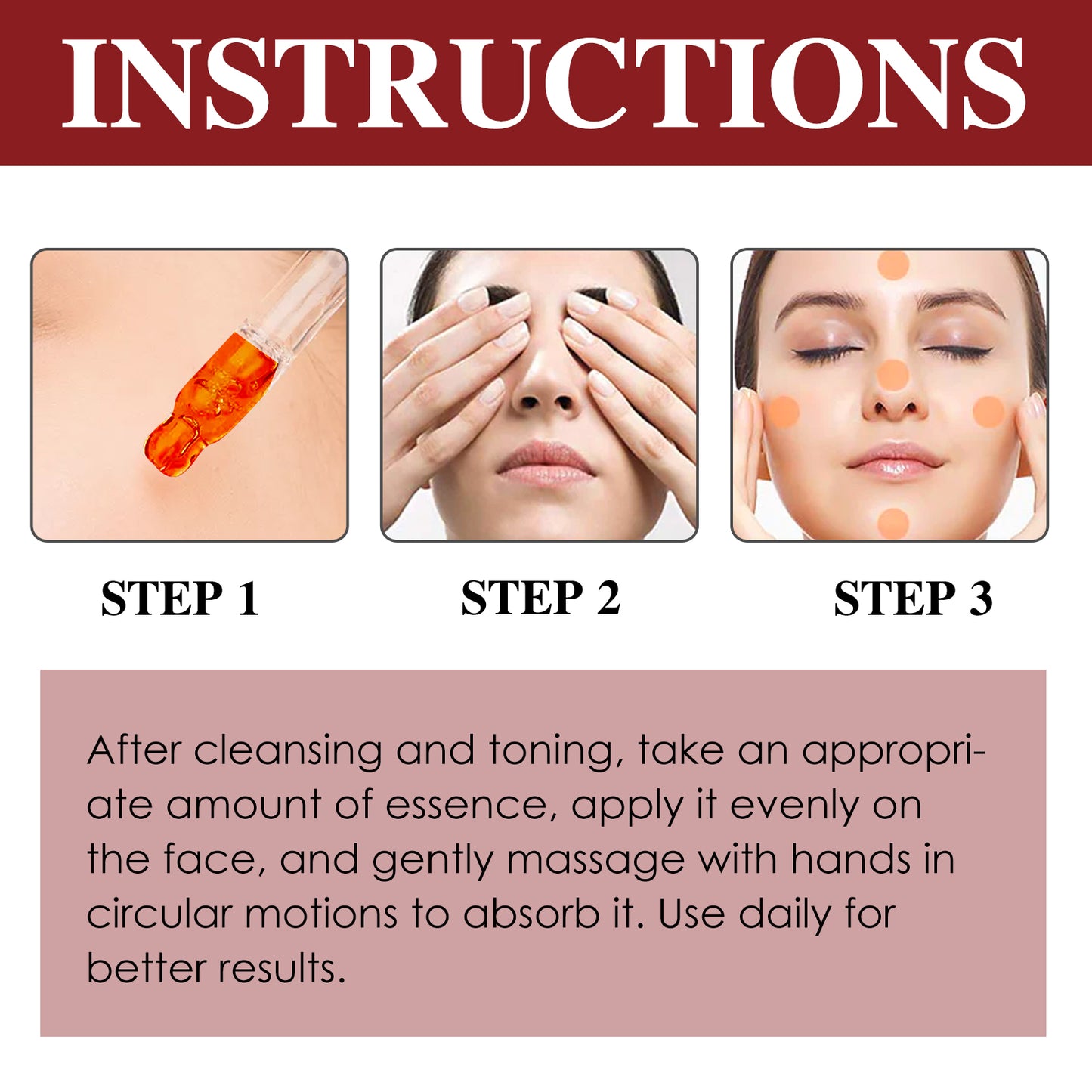 Retinol Face Essence – Reduces Lines, Firms & Hydrates Skin