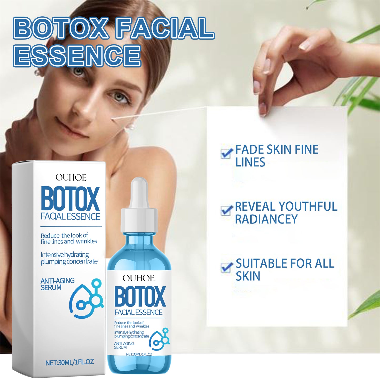 Firming Serum – Reduces Fine Lines & Gently Nourishes Tender Facial Skin